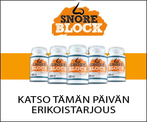 Snore Block – yrttilisä kuorsaukseen