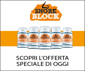 Snore Block – integratore a base di erbe per russare