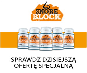 Snore Block – ziołowy suplement na chrapanie