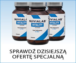 NuviaLab Vitality – przywraca i wzmacnia naturalną męską witalność