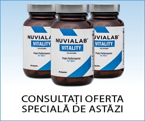 NuviaLab Vitality – restabilește și întărește vitalitatea naturală masculină