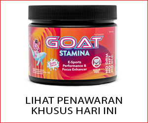 GOAT Stamina – penambah maksimum energi psikofisik